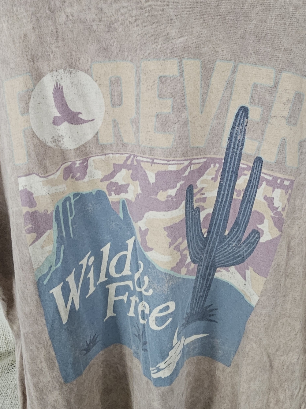 Lotus Fashion Wild And Free Tee - Picture 2 of 4